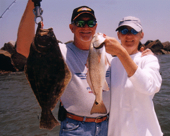 Spring Jetty Flounder & small Redfish